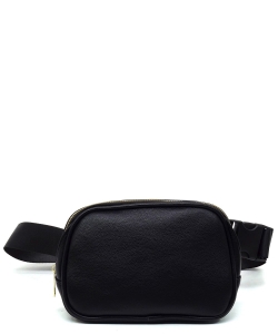 Fashion Fanny Pack Belt Bag UA722 BLACK